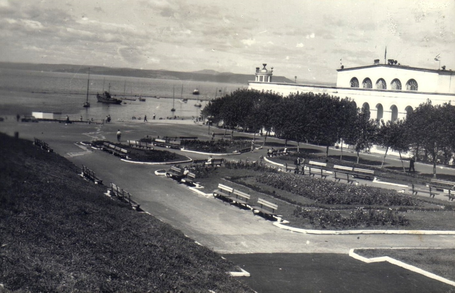 Владивосток спортивная гавань 1960